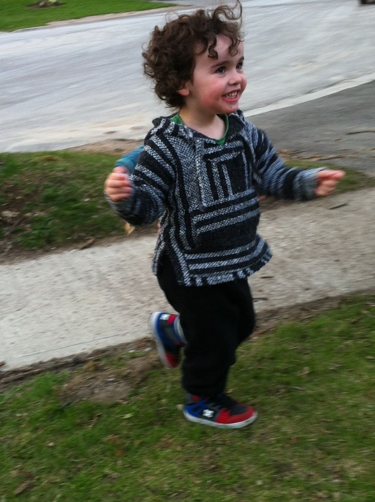 Running Toddler