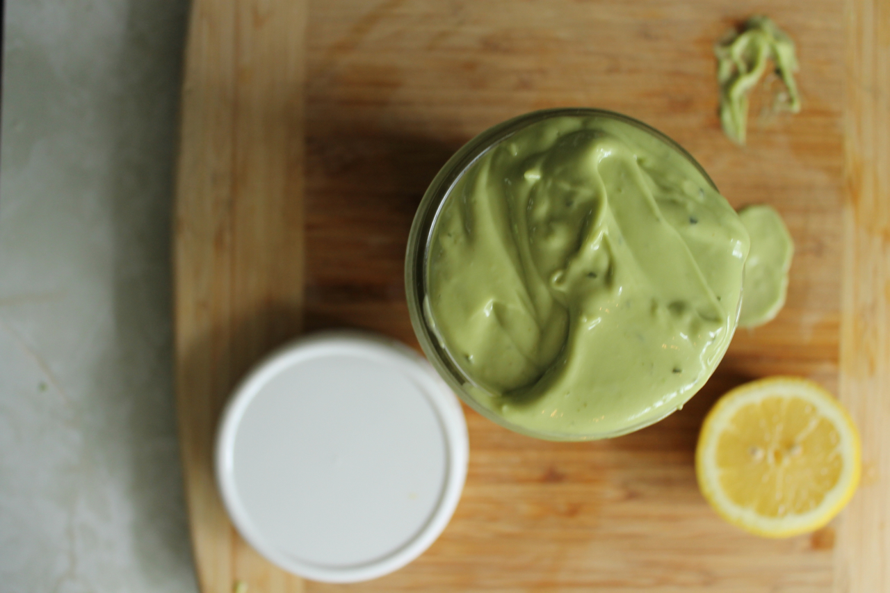 Finished Avocado Dressing