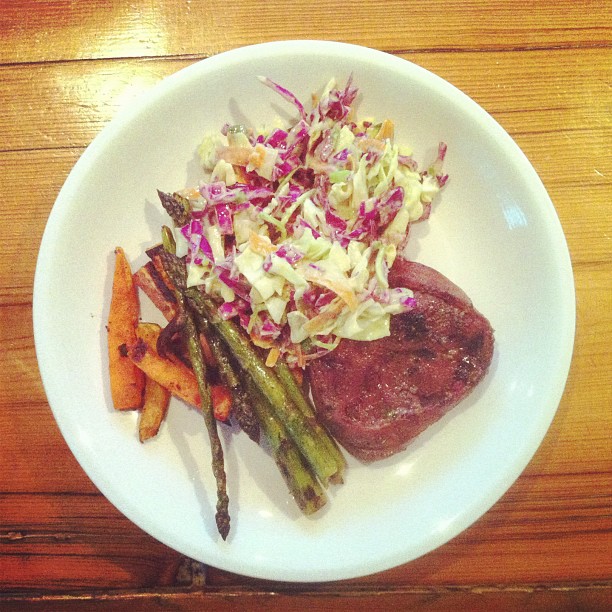 Simple Coleslaw & BBQ