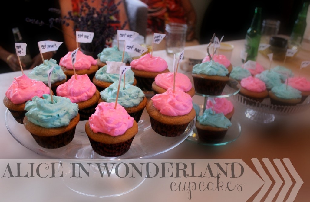 Alice In Wonderland Cupcakes